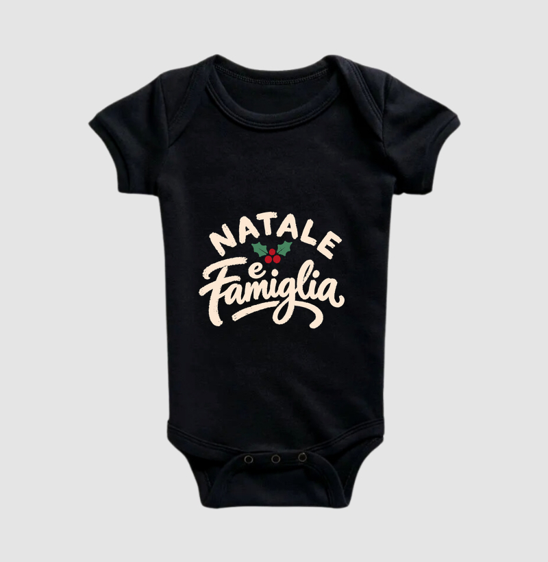 Natale e Famiglia [Body] - Body Infantil
