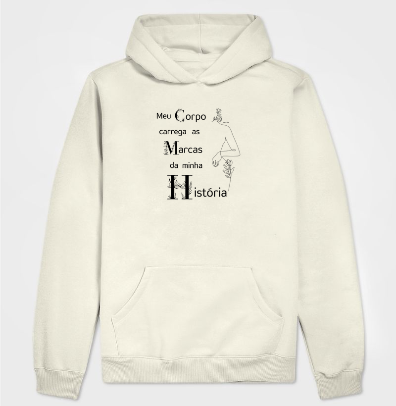 Meu corpo carrega as marcas da minha história