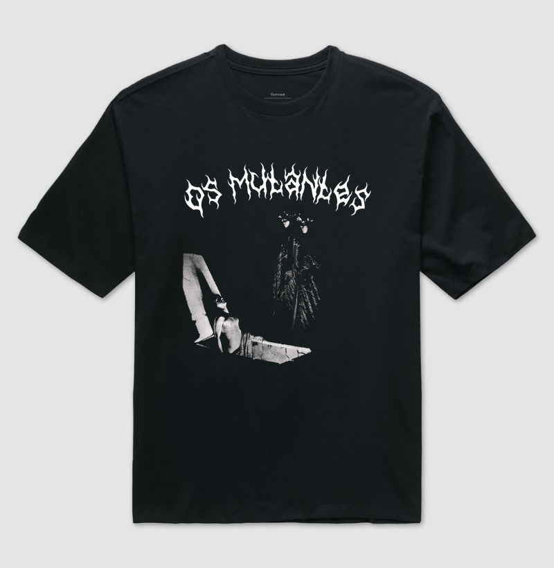 Camiseta Oversized Os Mutantes - A Divina Comédia ou Ando Meio Desligado