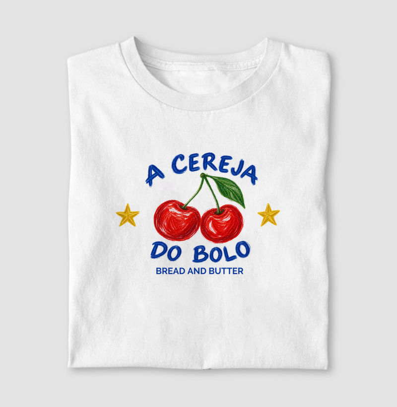 Camiseta Cereja do Bolo 