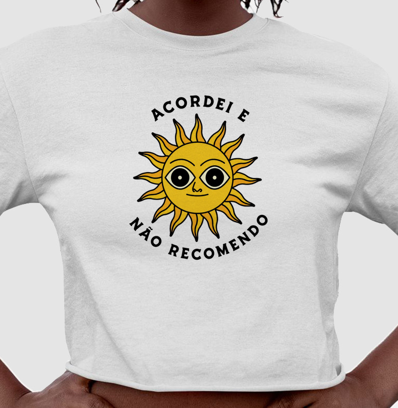 cropped | acordei e não recomendo