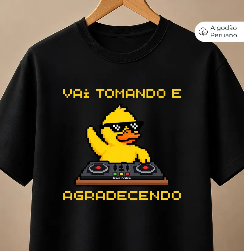 Vai tomando e agradecendo 