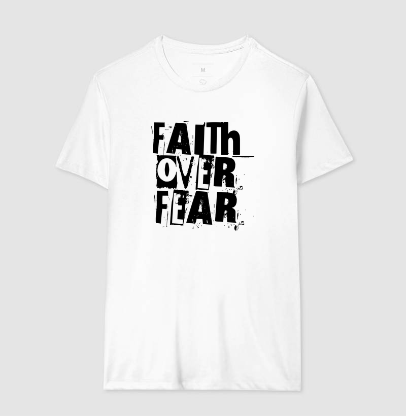Faith Over Fear - Estampa Preta