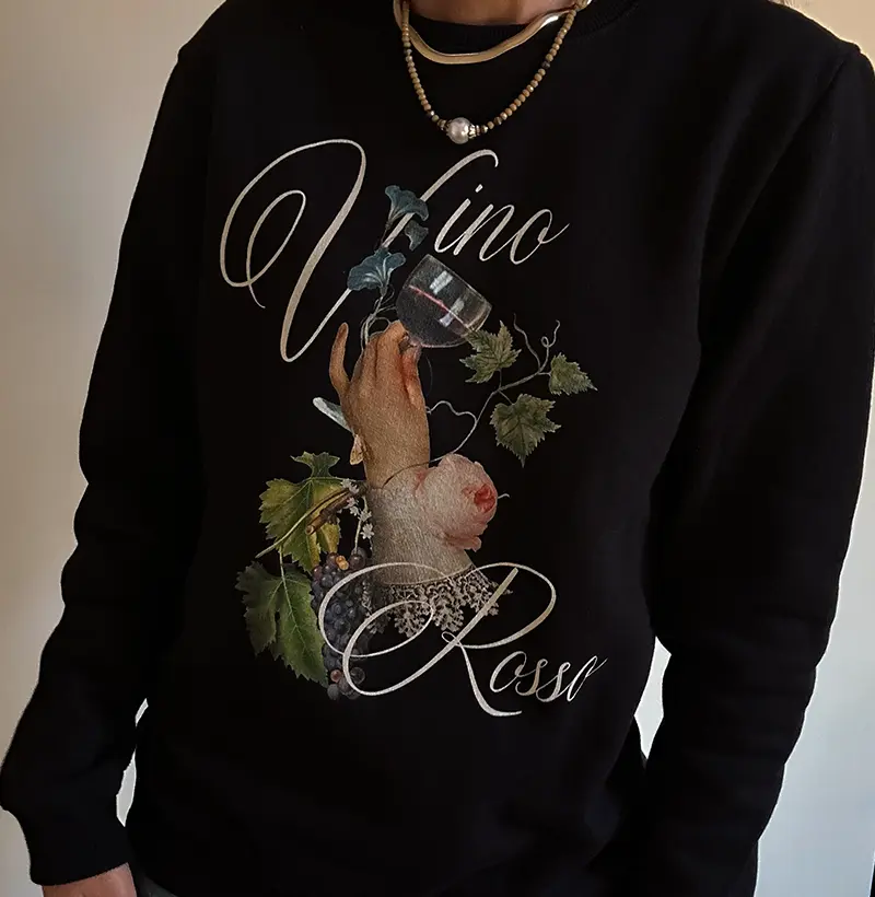 Vino Rosso - Moletom