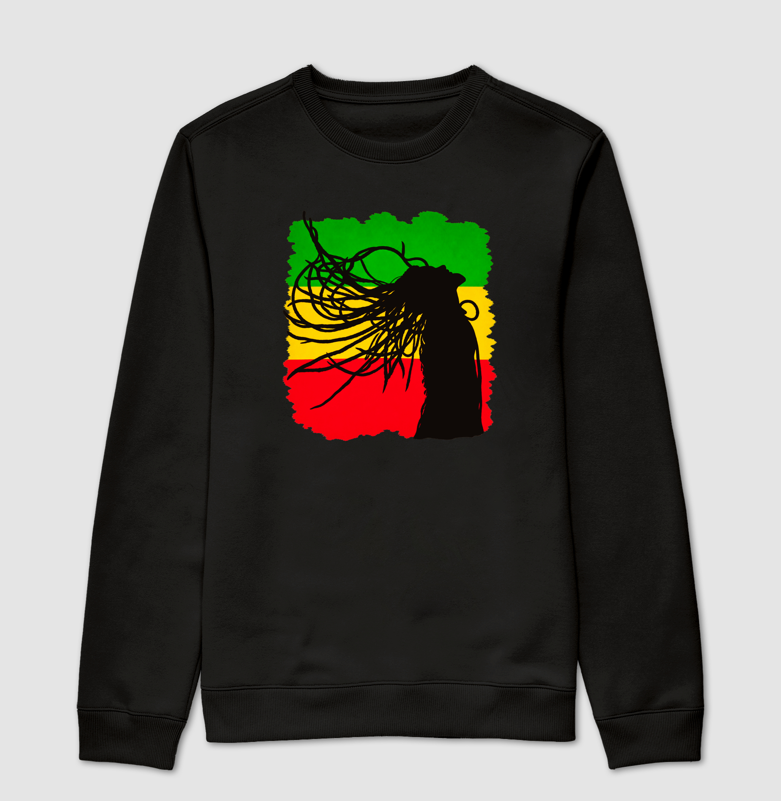 Dreads in the Wind - Suéter Moletom