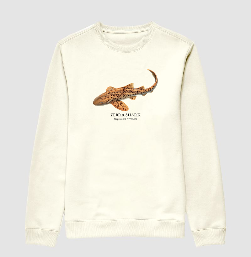 Zebra Shark - Suéter Moletom