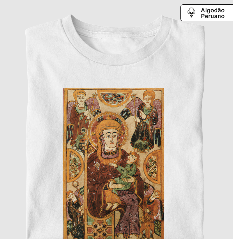 Camiseta A Virgem e o Menino Jesus, século IX