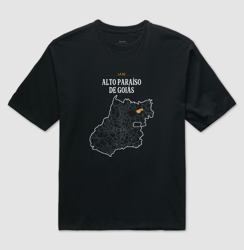 Alto Paraíso de Goiás | Território GO - Camiseta Oversized