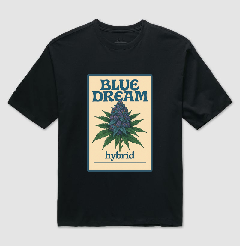 Camiseta oversized - Blue Dream