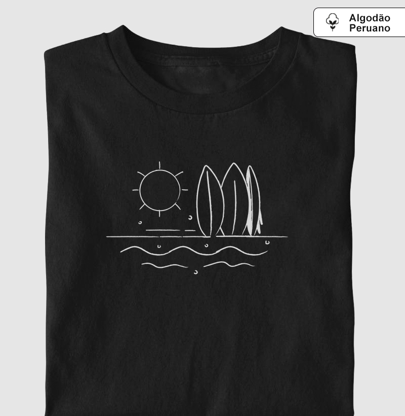Prancha de Surf e Sol