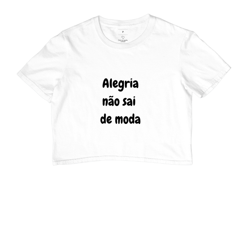 Alegria não sai de moda - Cropped