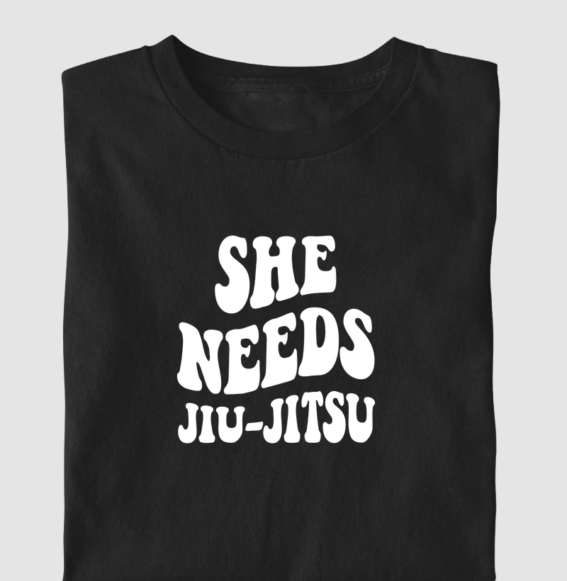 She needs jiu-jitsu