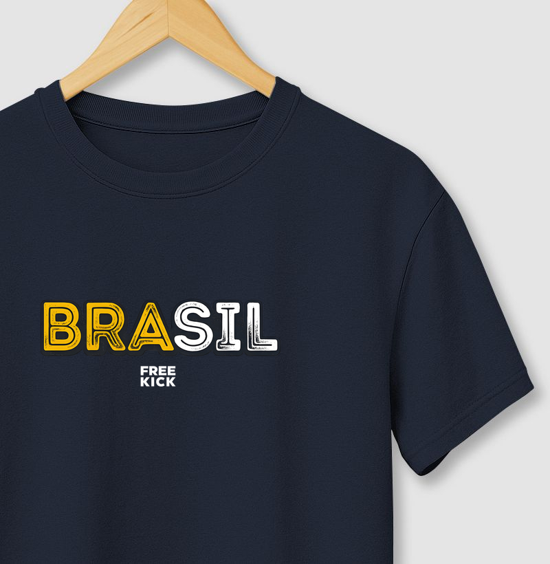 CAMISETA FREE KICK BRA SIL