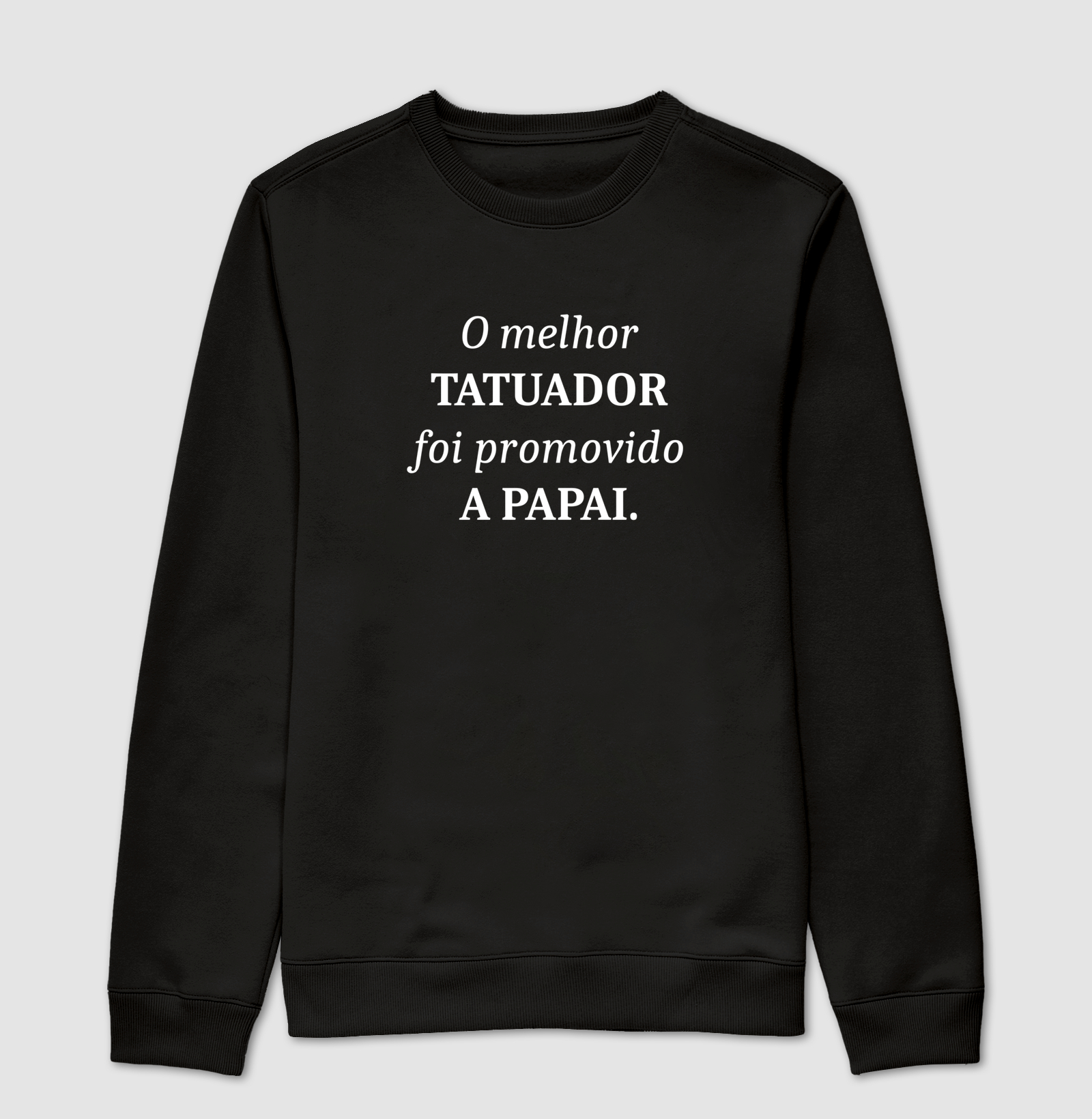 O melhor tatuador foi promovido a papai