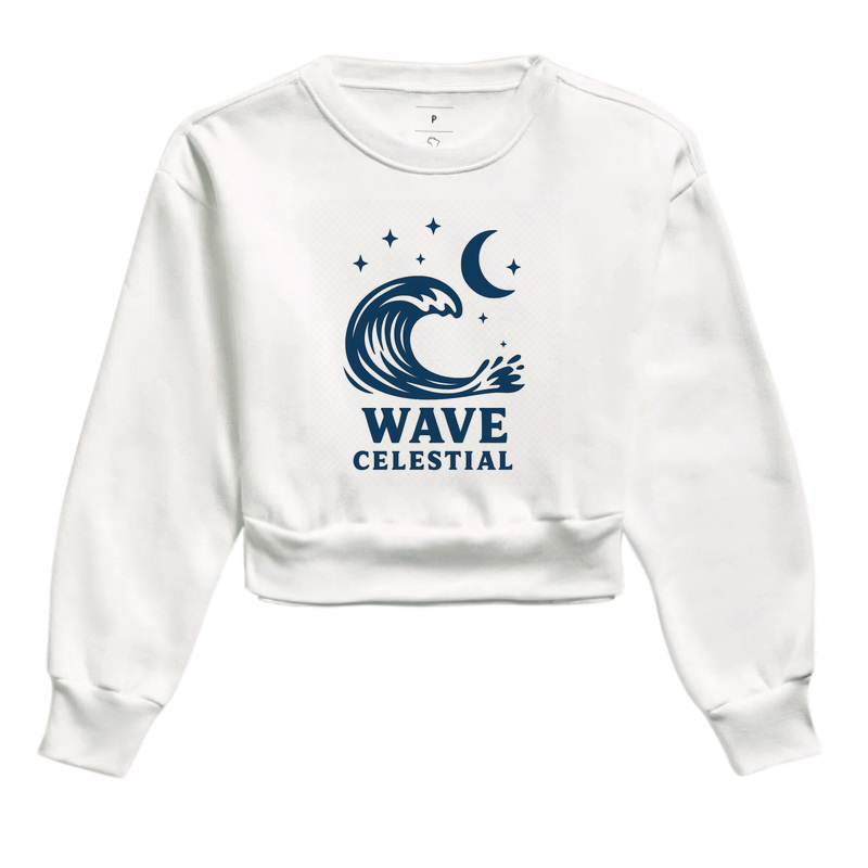 Camiseta Wave celestial