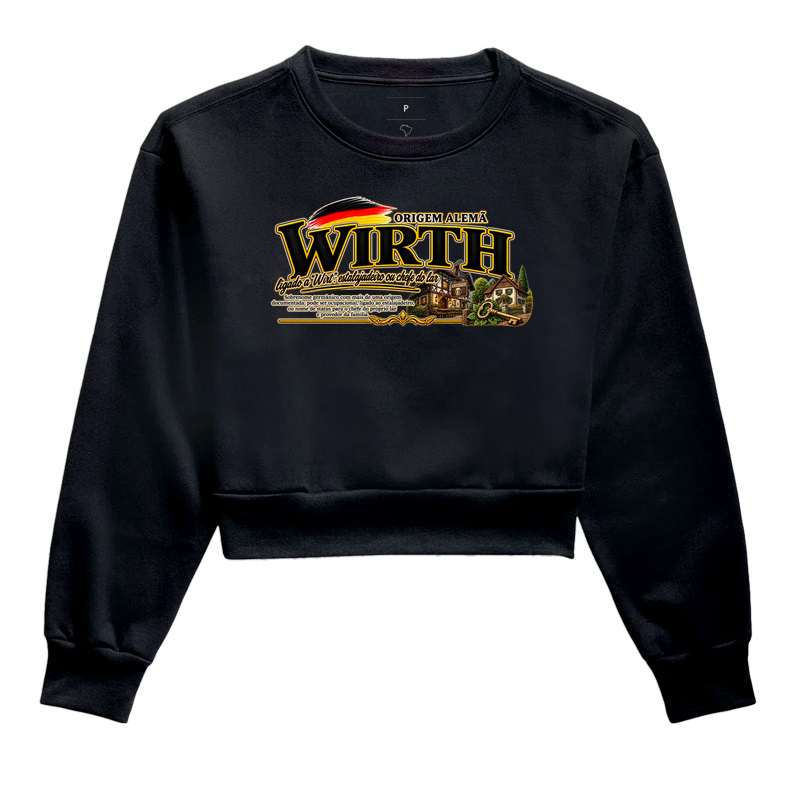 Wirth  - Cropped Moletom