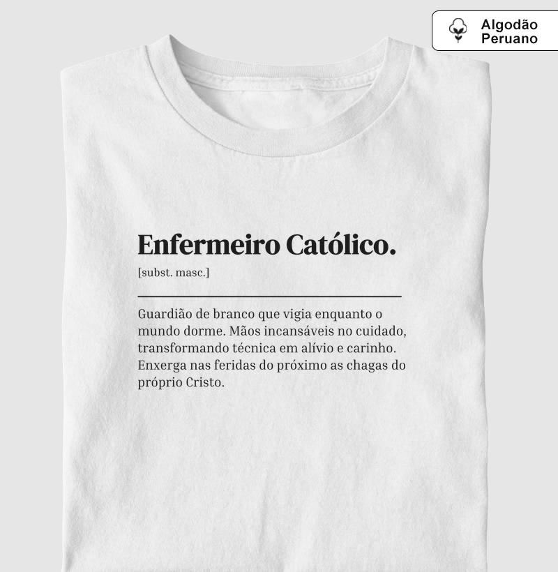 Enfermeiro Católico - Dicionário - Algodão Peruano