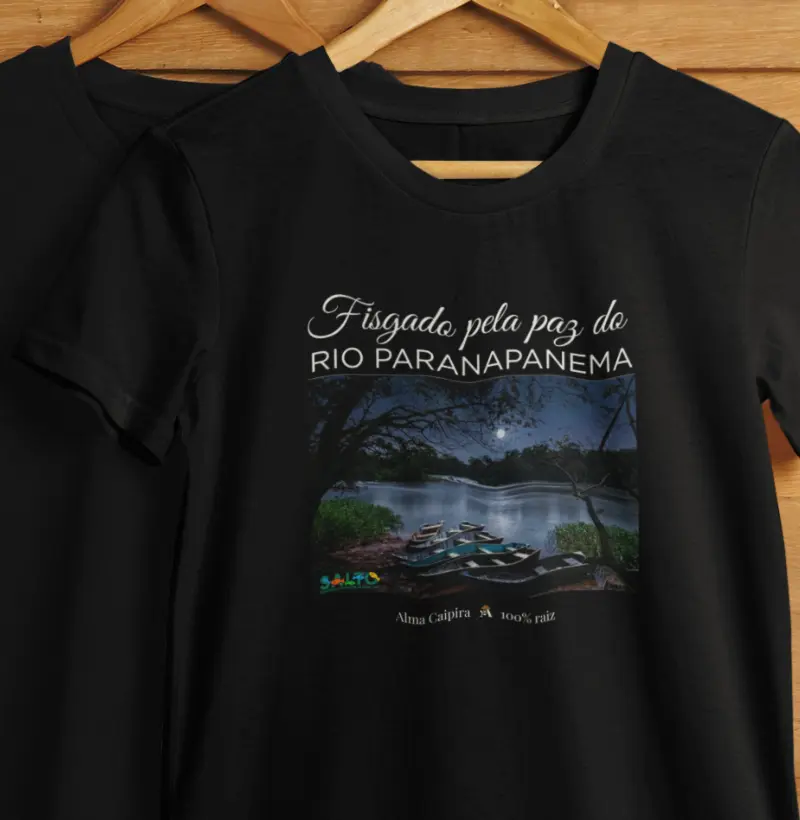 Fisgado pela paz do Rio Paranapanema
