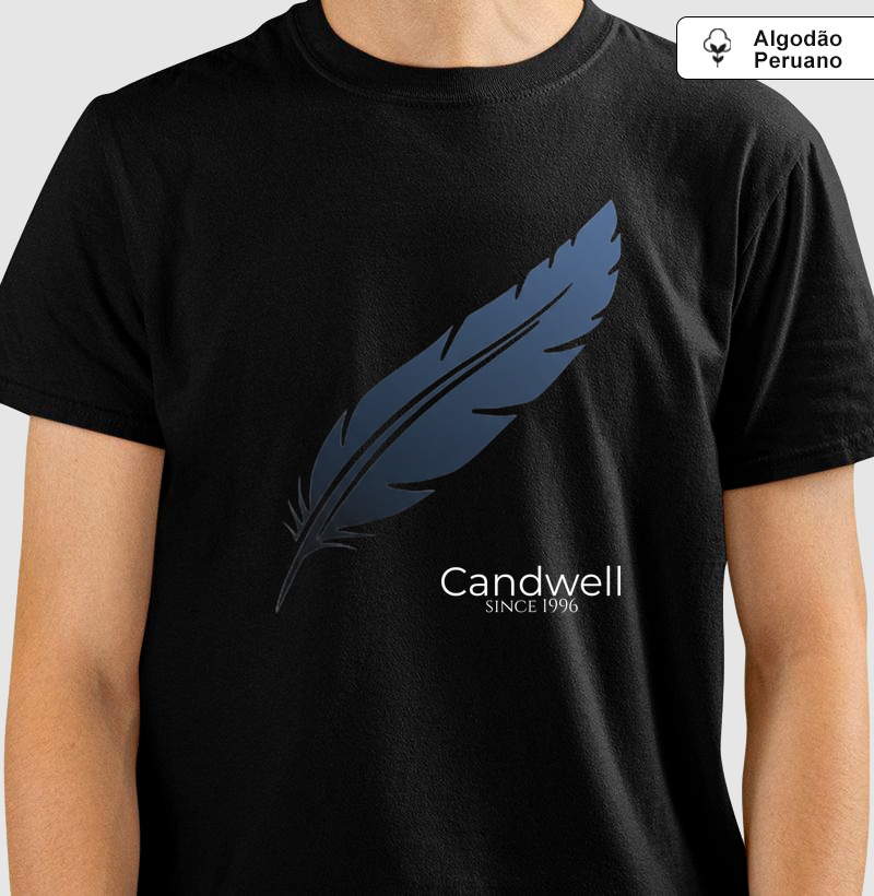 Camiseta Candwell Heritage Kingfisher | Algodão Peruano