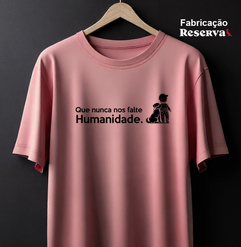 Que nunca nos falte Humanidade. (Versão frase grande)