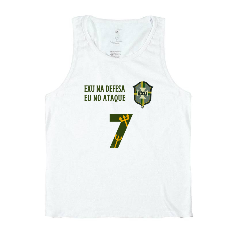 Regata Exu na Defesa Brasão 7 Branca Maria Patuá 