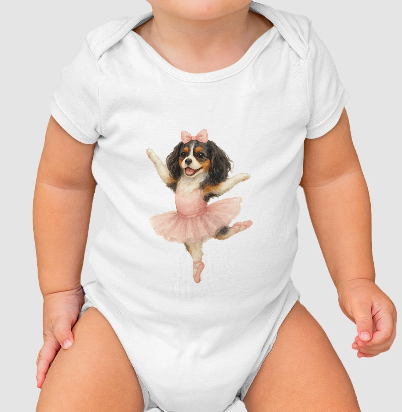 Cavalier Tricolor Balet - Body Infantil