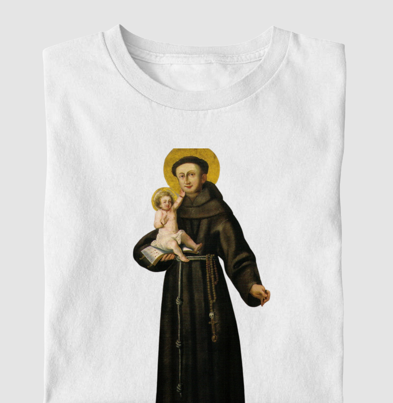 Camiseta Santo Antônio de Pádua século XVII