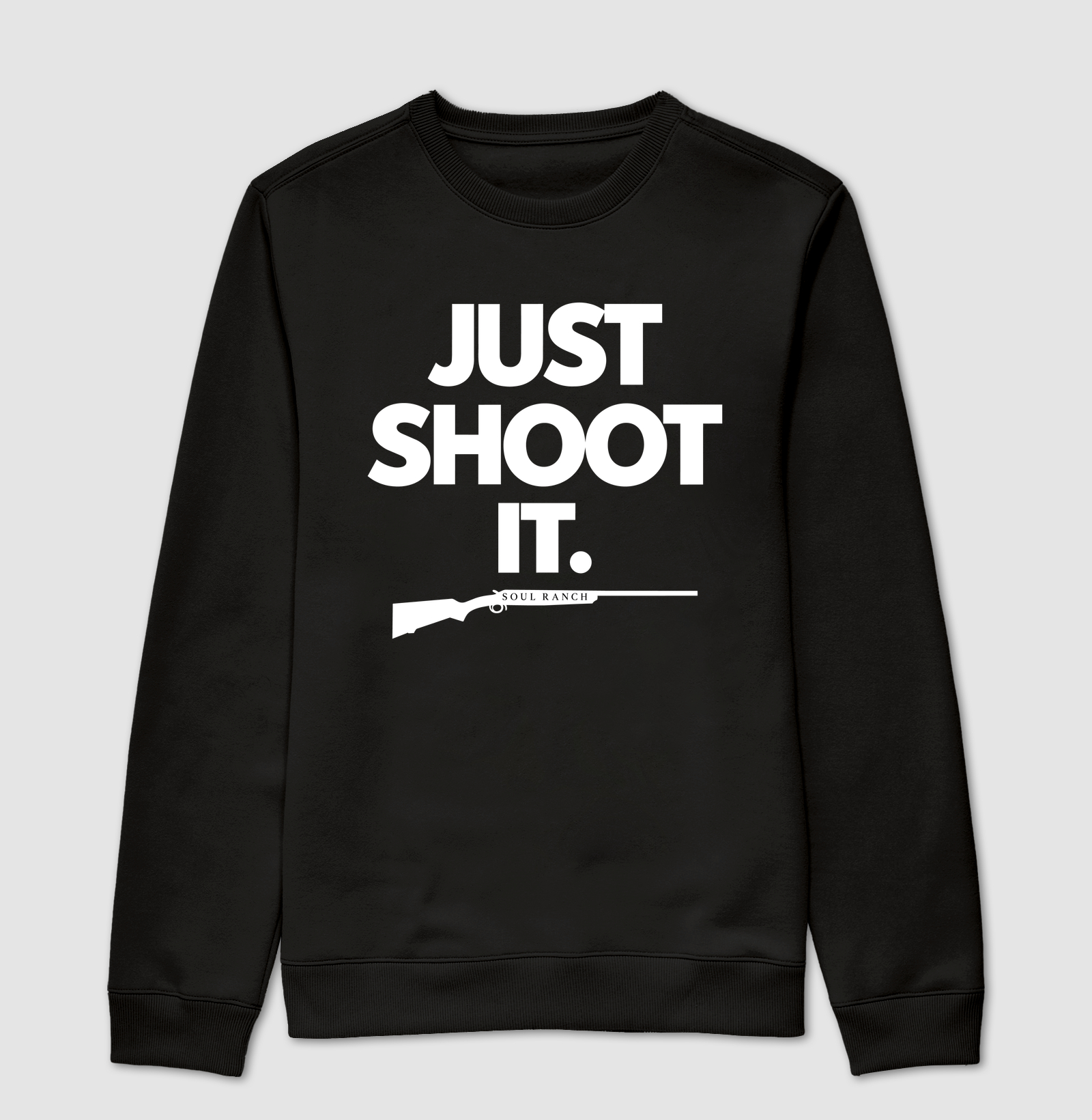 Suéter Moletom Just Shoot It.