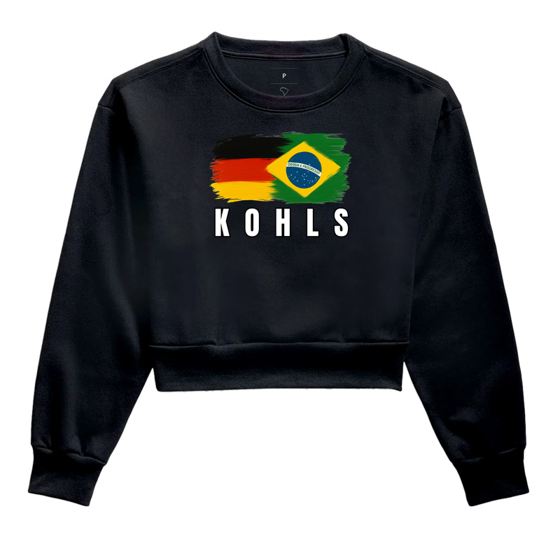 Kohls - Cropped Moletom