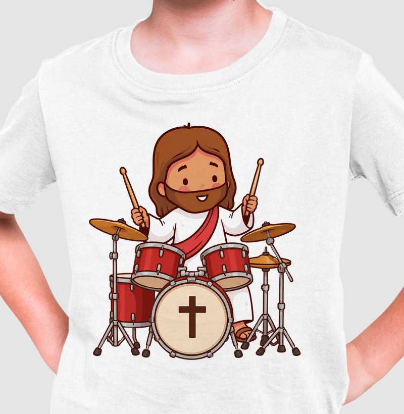 Jesusinho na Bateria