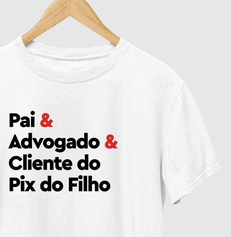 Pai & Advogado & Cliente do Pix do Filho