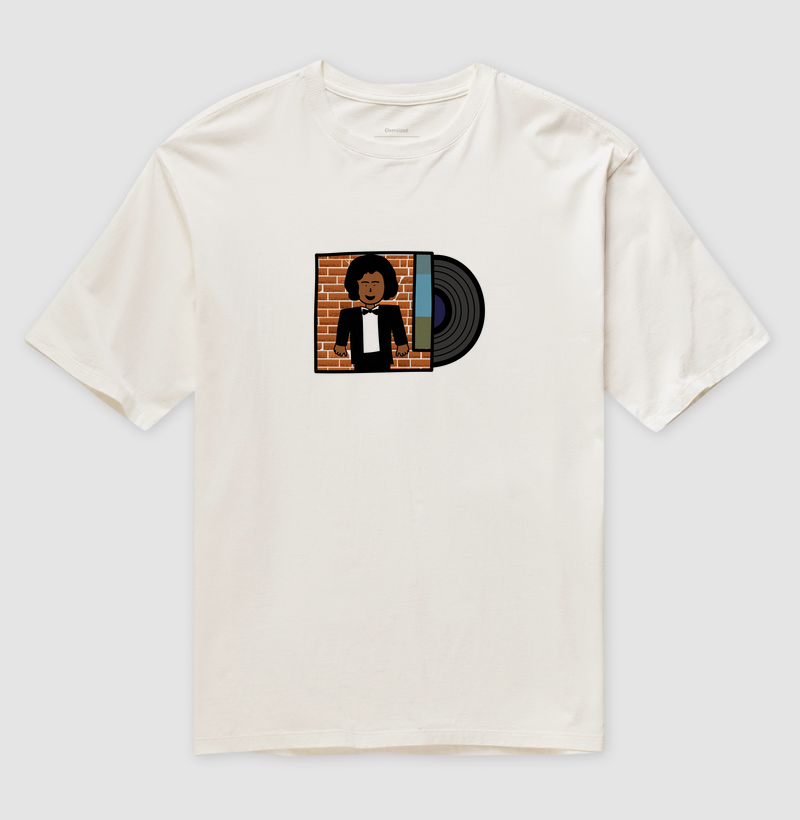 Camiseta Oversized Inspiração Michael Jackson 