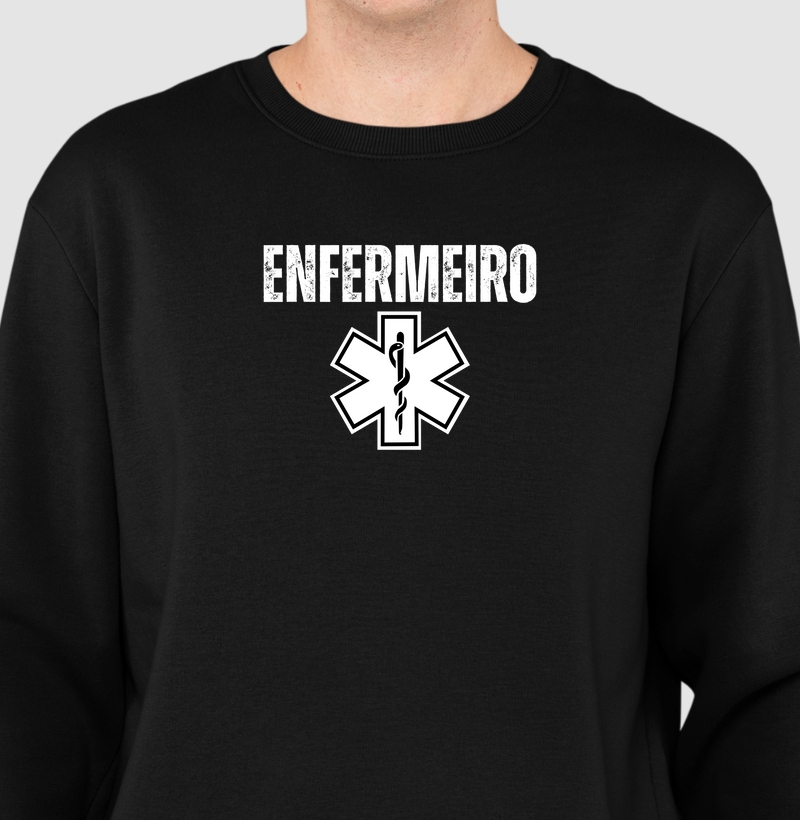 Suéter Moletom - Enfermeiro