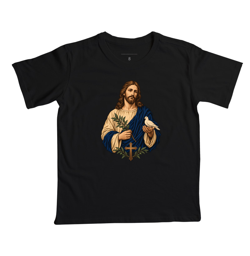 Cristo da Paz - Cristo Vivo - Camiseta Infantil