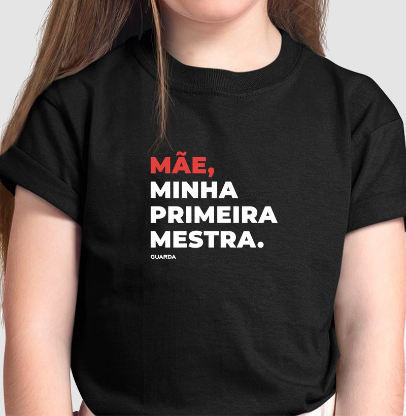 Mãe, minha primeira mestra