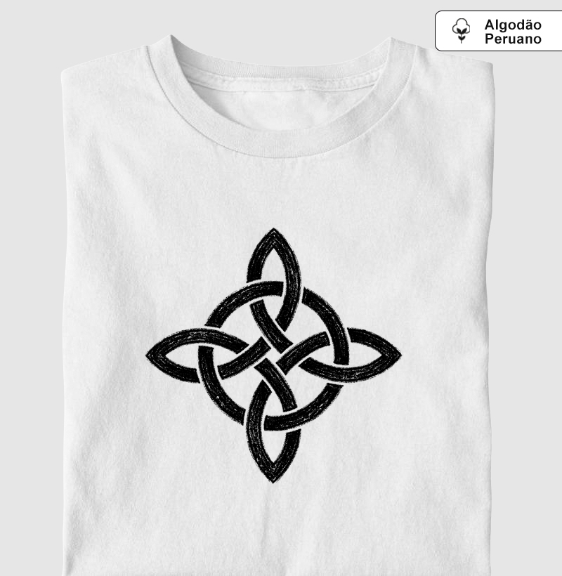 Nó celta - Camiseta Algodão Peruano