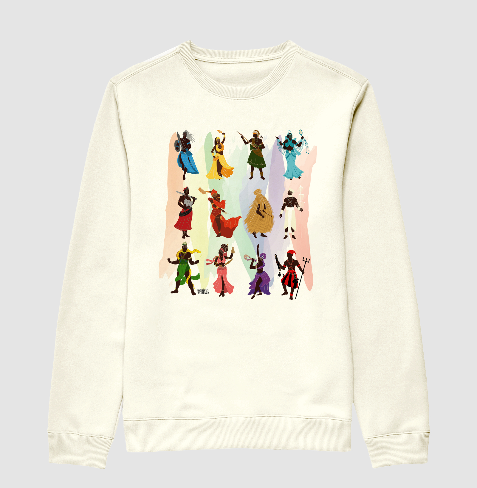 Suéter Moletom Cheio de Axé Maria Patuá