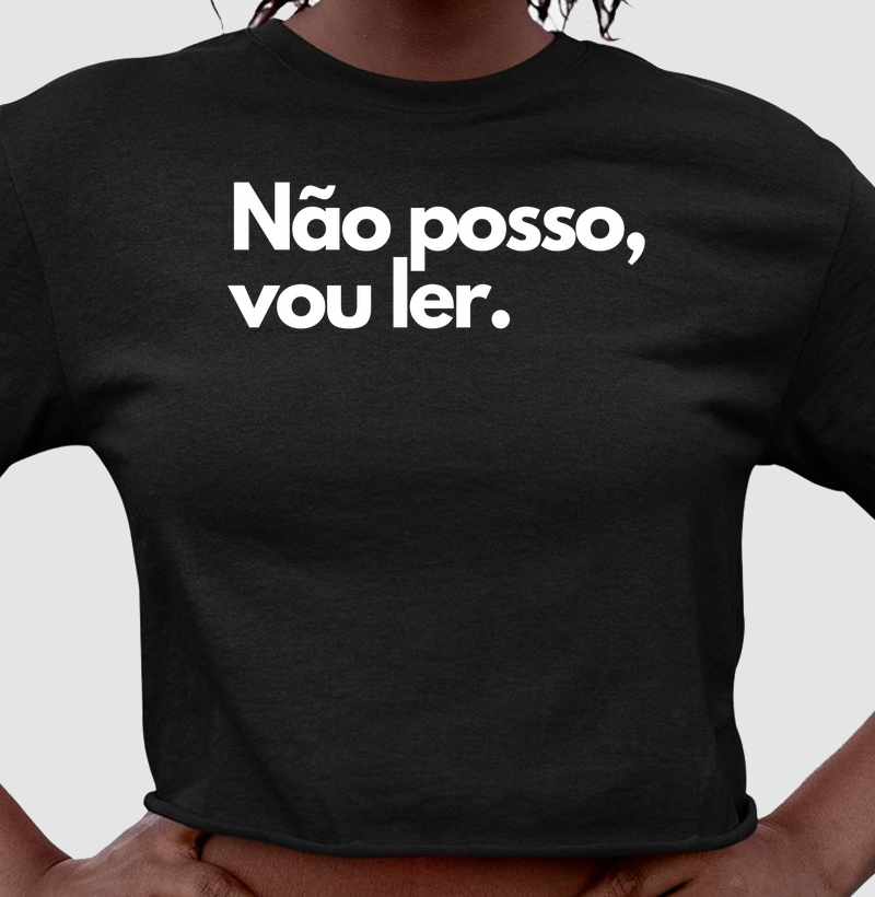 Não posso - vou ler