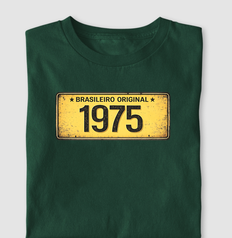 PLACA AMARELA 1975