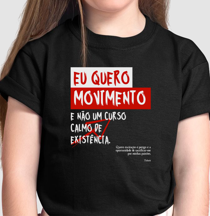 Camiseta Infantil MINHAS PAIXÕES Matutaremos