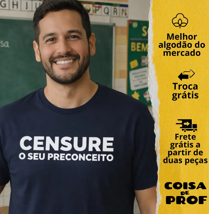 Camiseta Censure seu Preconceito