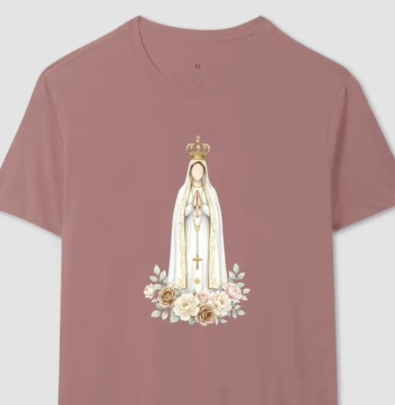 Nossa Senhora de Fátima Aquarela