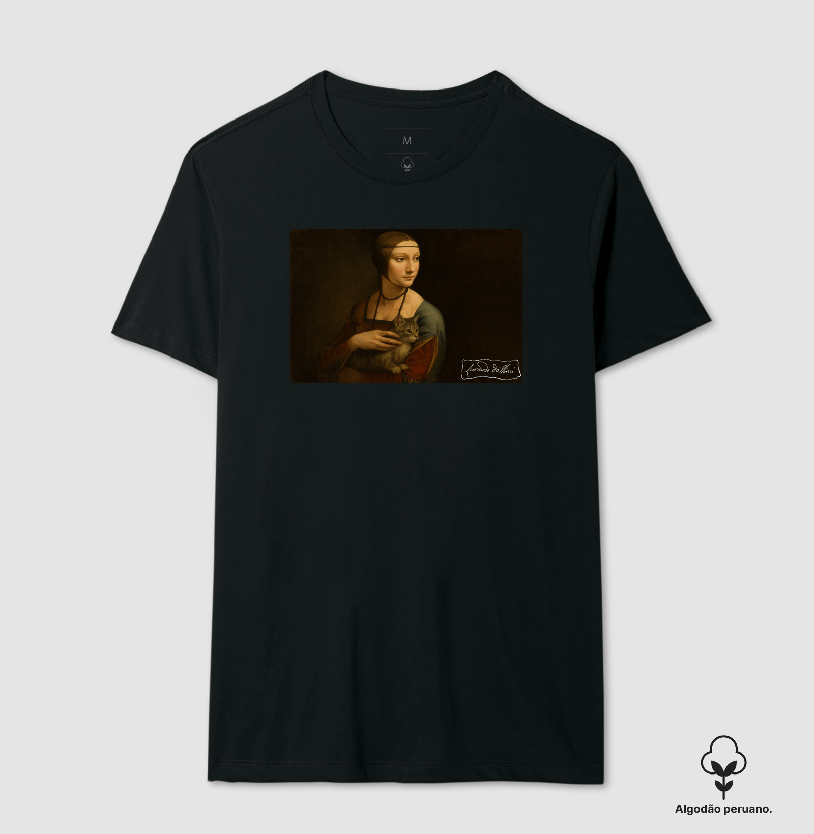 Dama com o Gatinho — da Vinci 