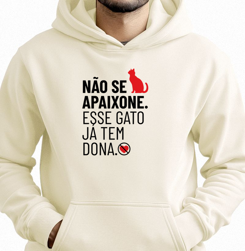 Não se apaixone. Esse gato já tem dona