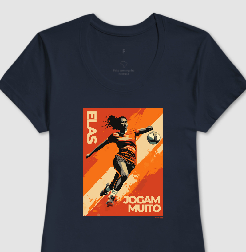 Baby Look Elas Jogam Muito