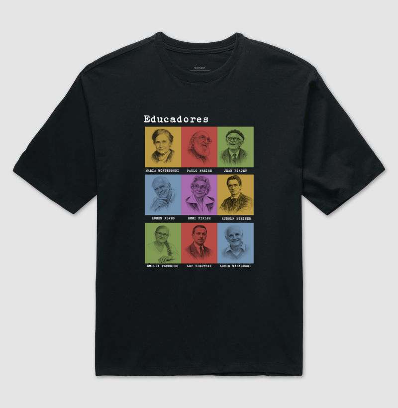 Camiseta Oversized | Educadores 