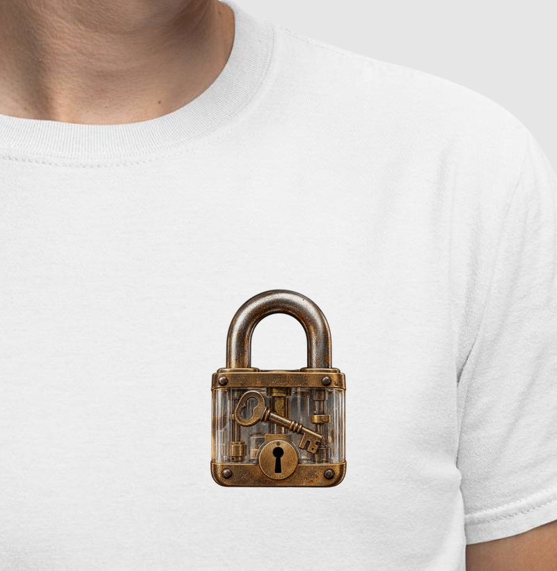 Cadeado - Camiseta