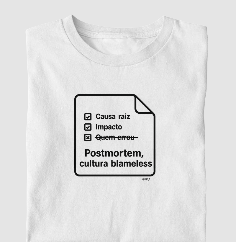"Postmortem – Cultura Blameless" T.I