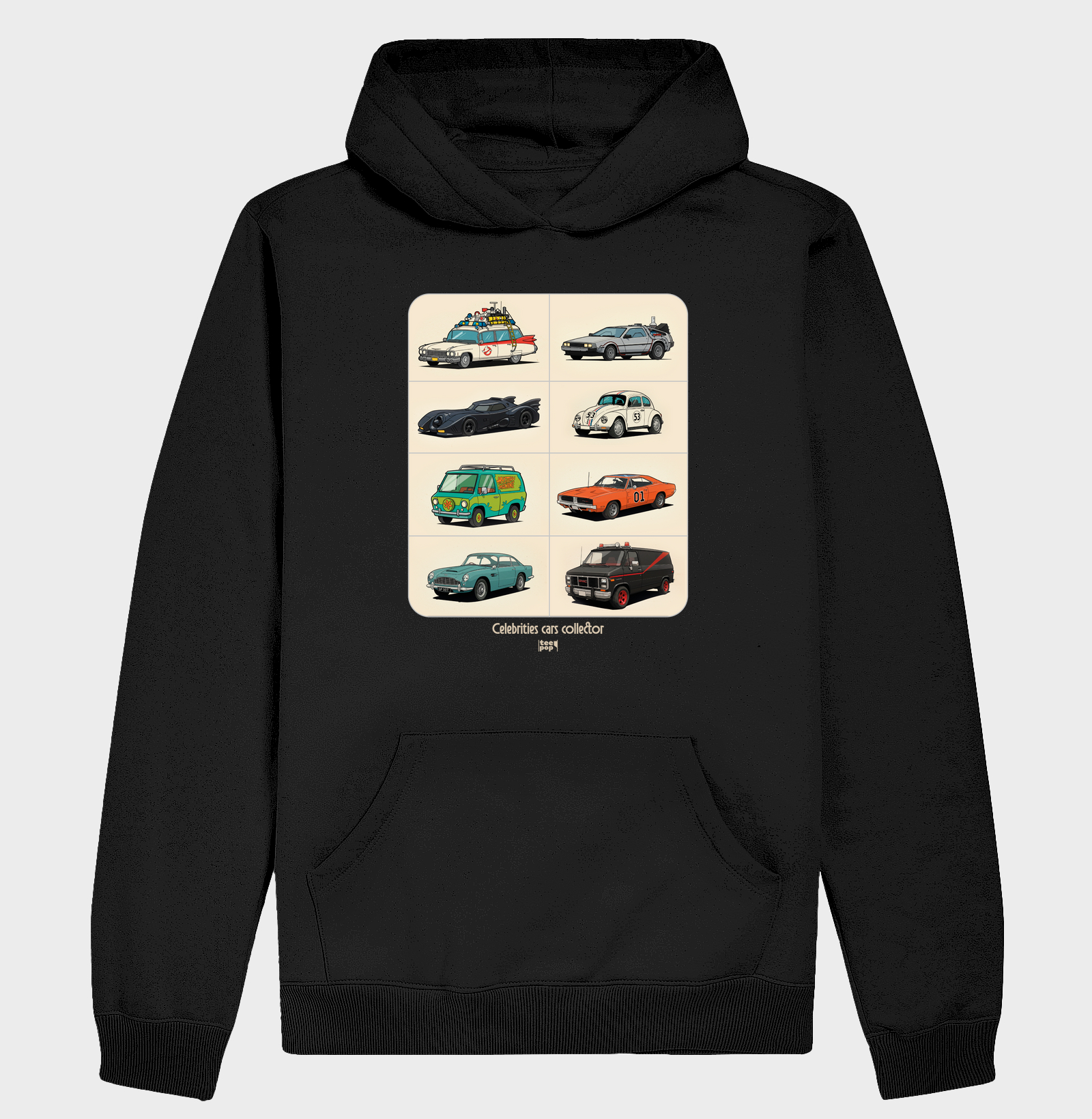 Hoodie Moletom colecionador miniaturas carros famosos