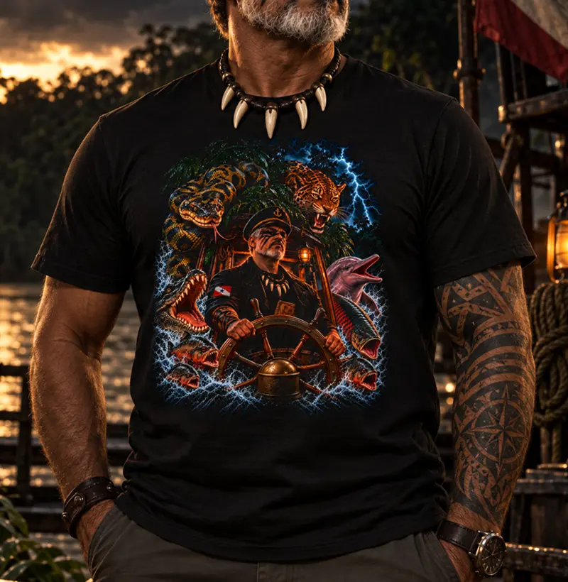 Comandante da Selva - Camiseta